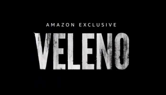 Il logo della nuova serie Veleno su Amazon Prime Video