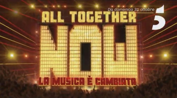 all together now 2021 quando inizia prima puntata 31 ottobre