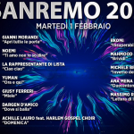 La lista ufficiale con tutti i cantanti in gara nella prima serata del Festival di Sanremo 2022