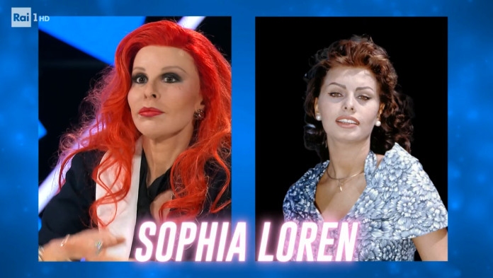 Alessandra Mussolini Sophia Loren prossima imitazione a Tale e quale show 2022