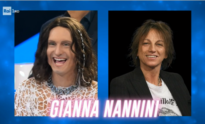 Andrea Dianetti Tale e quale show 2022 Gianna Nannini imitazioni 11 novembre finale